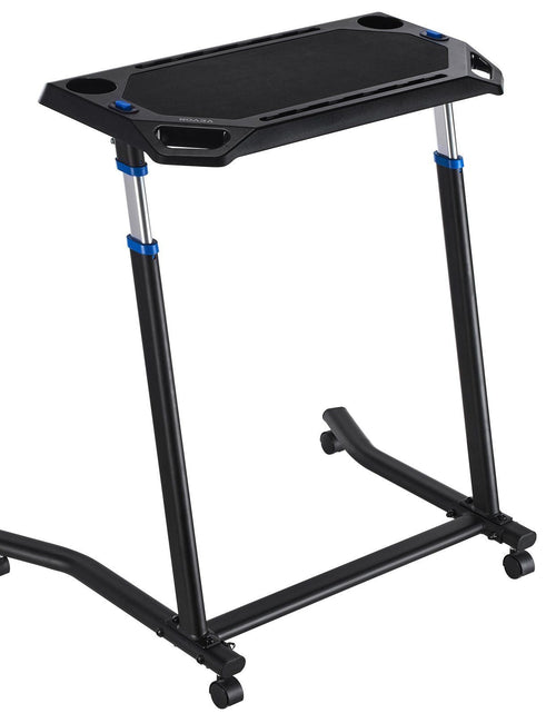 Load image into Gallery viewer, Mobile Cycling Desk Foldable Bike Trainer Fitness Desk with Lockable Wheel
