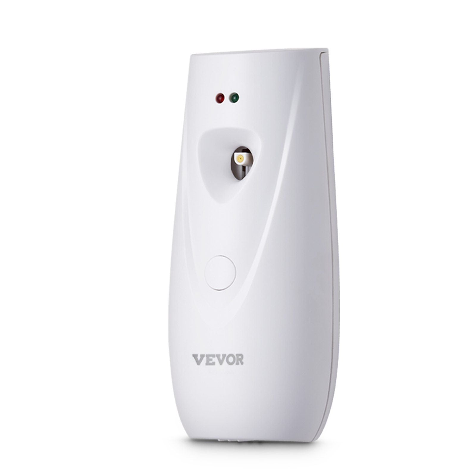 Automatic Air Freshener Spray Dispenser, 2-Pack, Wall Mounted or Free Standing, Battery Operated, Multiple Time Settings for Home, Indoor, Bathrooms, Offices, Hotels, Commercial Places, White