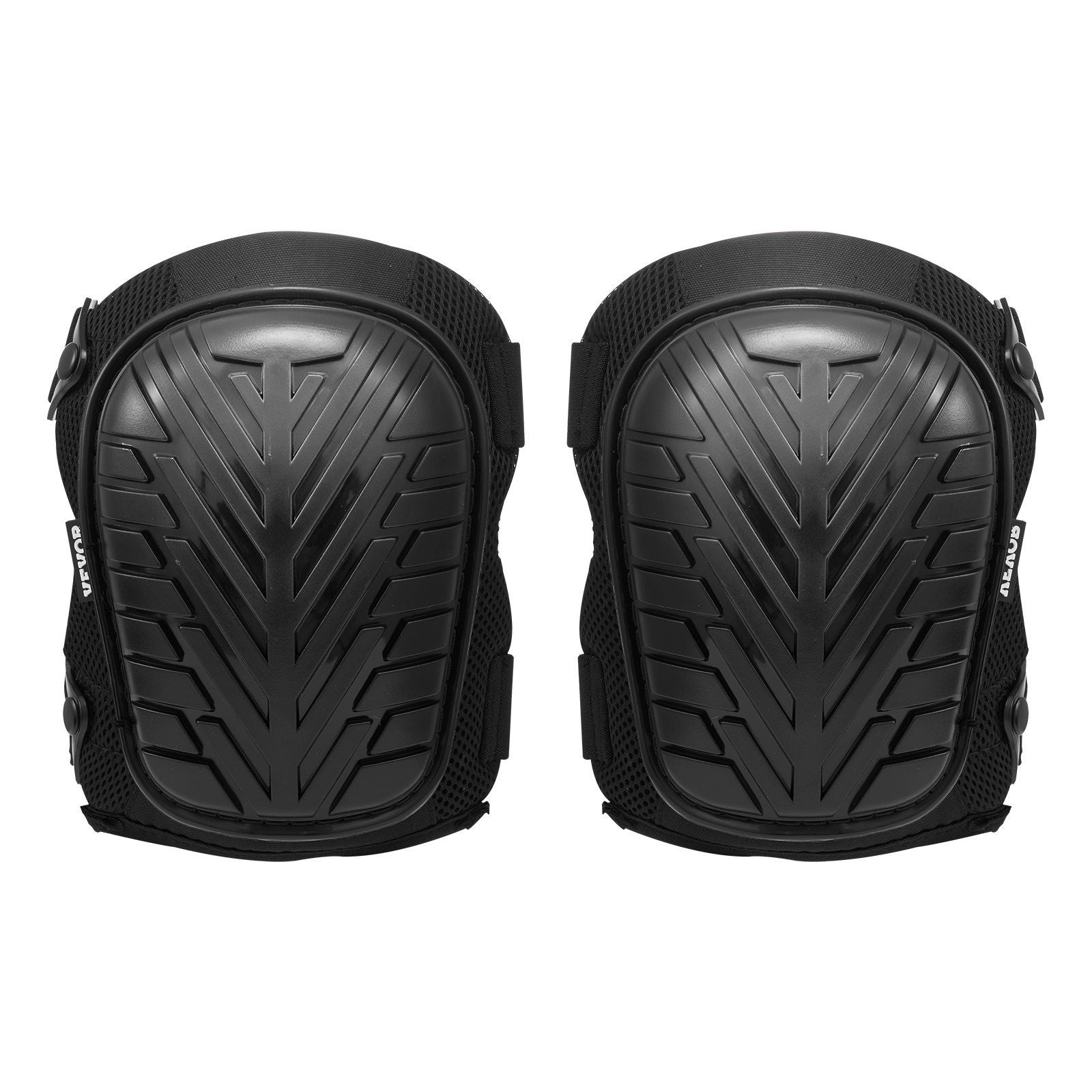 Knee Pads for Work, Heavy Duty Construction Knee Pads with Adjustable Straps & Rivets, Thick Gel Foam Cushion for All-Round Knee Protection, Fit Men & Women for Flooring Gardening
