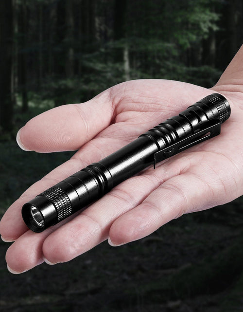 Load image into Gallery viewer, Pen Light 2-Pack 100 Lumens Pocket Flashlight with Clip IPX4 Waterproof Compact
