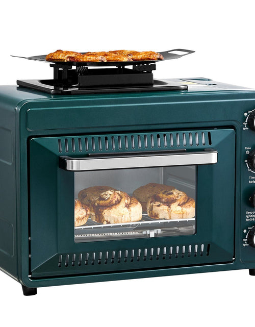 Load image into Gallery viewer, Outdoor Oven 2-in-1 Portable Gas Camping Stove Oven Combo Adjustable Fire
