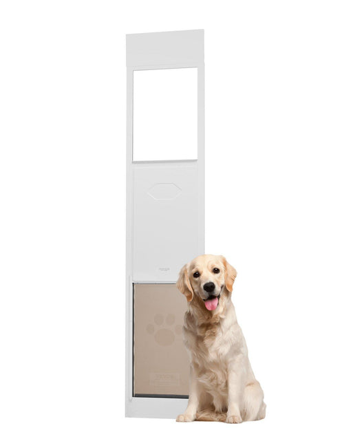Load image into Gallery viewer, Dog Door for Sliding Glass Door 75 7/8"-80 11/16" Adjustable Height XL

