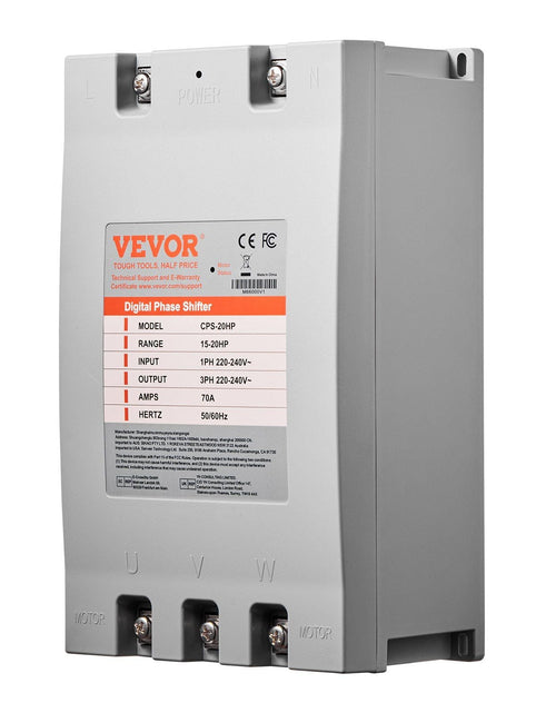 Load image into Gallery viewer, 3 Phase Converter 20HP 70A 220V Single to 3 Phase 220V-240V Input/Output
