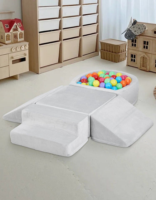 Load image into Gallery viewer, Climbing Toys 5 Piece Foam Climbing Blocks Set with Ball Pit for Toddlers
