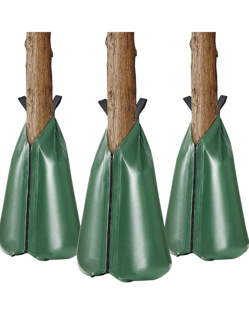 Load image into Gallery viewer, Tree Watering Bag Slow Release 3 Pack 20 Gallons, Water Bags for Trees, Refillable Tree Drip Irrigation Bags with Zipper, Durable Tree Watering System for Deep Root Targeting
