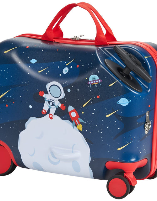 Load image into Gallery viewer, Ride-on Luggage 18-inch Lightweight Kids Scooter Suitcase with Wheels
