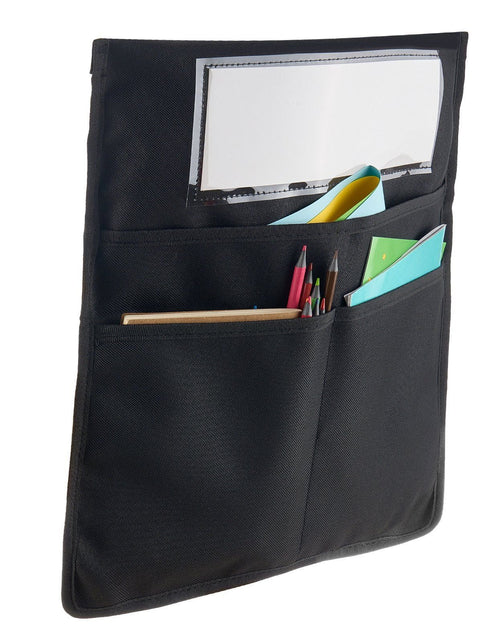 Load image into Gallery viewer, Chair Pockets for Classroom 12 Pack Chairback Buddy Pocket with Name Tag
