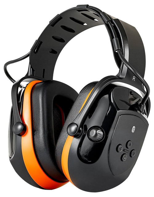 Load image into Gallery viewer, Safety Earmuffs Bluetooth Hearing Protection Ear Muffs Noise Reduction NRR24dB
