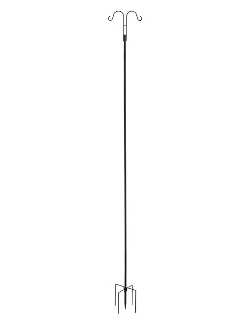 Load image into Gallery viewer, Double Shepherds Hook 8 Pack 108 Inch Heavy Duty Bird Feeder Pole
