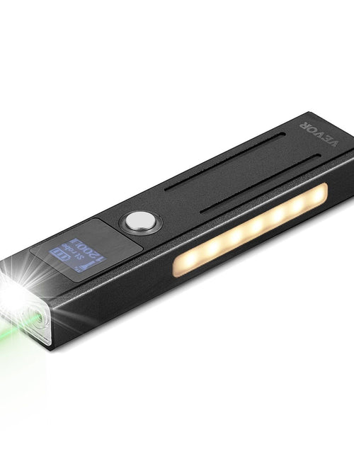 Load image into Gallery viewer, EDC Flat Flashlight 3-in-1 High Lumens Flashlight &amp; Green Beam IPX4 Waterproof
