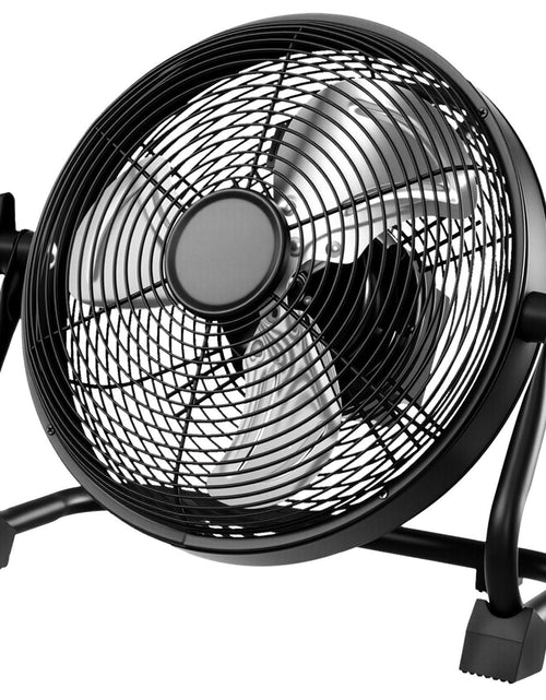 Load image into Gallery viewer, 10 inch Rechargeable Camping Fan Battery Operated 360 Manual Rotation
