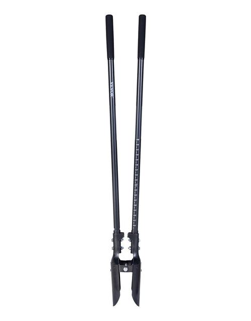Load image into Gallery viewer, Post Hole Digger with Carbon Steel Handle Scale Marks 57.5" Manual Hole Digger
