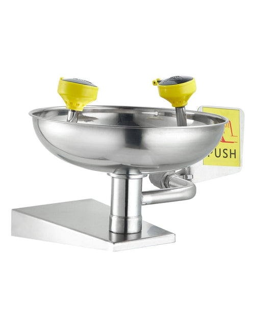 Load image into Gallery viewer, Eyewash Emergency Face Eye Washing Station Stainless Steel Wall-Mounted
