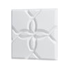 Floral Matte White