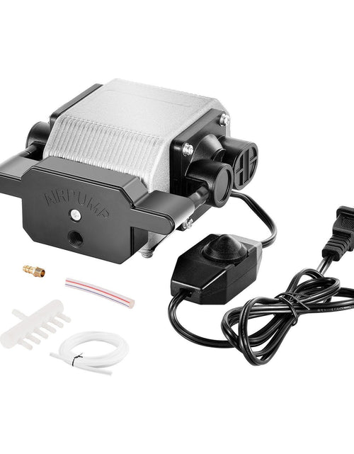 Load image into Gallery viewer, Air Assist Adjustable 30 L/min Airflow Air Pump Kit for Laser Engraver Cutter
