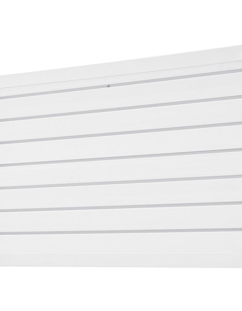 Load image into Gallery viewer, 2 x 4 ft Slat Wall Paneling PVC White Garage Slatwall with Modular Design
