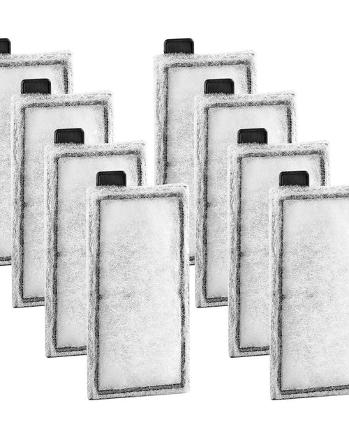 Load image into Gallery viewer, 8 PCS Aquarium Filter Cotton Fish Tank Replacement for 5gal Glass CL20
