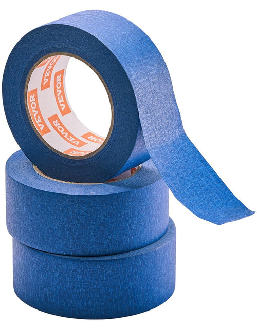 Load image into Gallery viewer, Painters Tape 2 Inch Wide (1.88 In x 60 Yds) 3 Rolls Blue Painter Msking Tape
