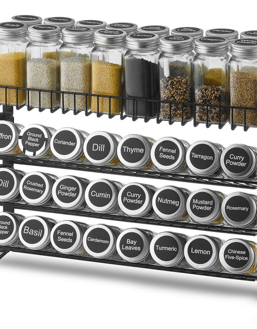 Load image into Gallery viewer, Spice Rack Organizer for Cabinet Kitchen Countertop Seasoning Organizer 18x11 in
