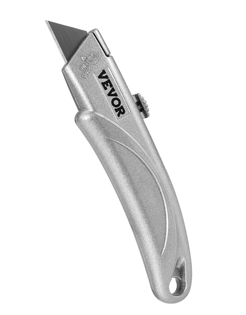 Load image into Gallery viewer, Utility Knife Retractable Box Cutter with SK5 Sharp Blades Quick Change
