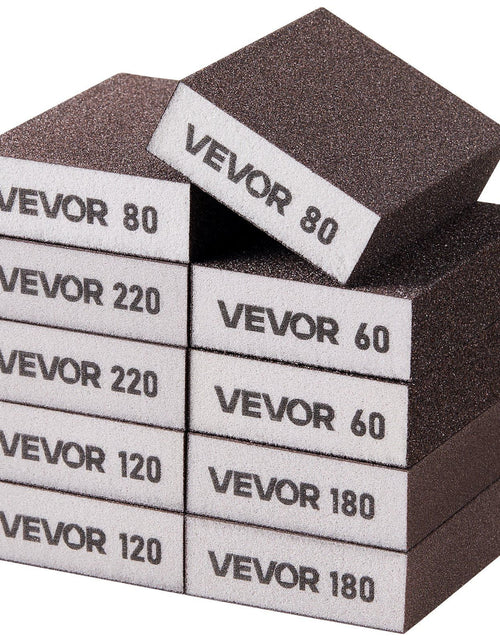 Load image into Gallery viewer, Sanding Sponge 10Pcs 60/80/120/180/220 Washable &amp; Reusable Sanding Blocks

