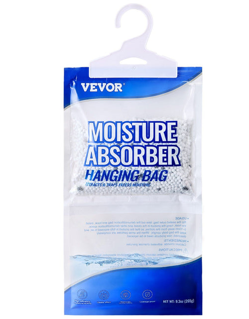 Load image into Gallery viewer, Hanging Moisture Absorber, 9.3 oz Hanging Closet Dehumidifier Bags(10 Packs), Fragrance Free Moisture Bags in Wardrobes, Bedrooms, Bathrooms
