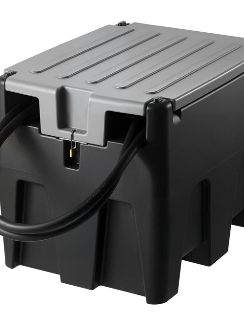 Load image into Gallery viewer, Portable Diesel Tank 58 Gal Diesel Fuel Tank with 12V Transfer Pump 10 GPM Black
