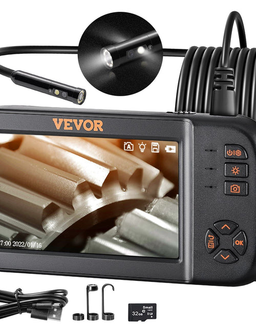 Load image into Gallery viewer, Endoscope Camera Borescope Inspection Camera Triple Lens 4.5" IPS
