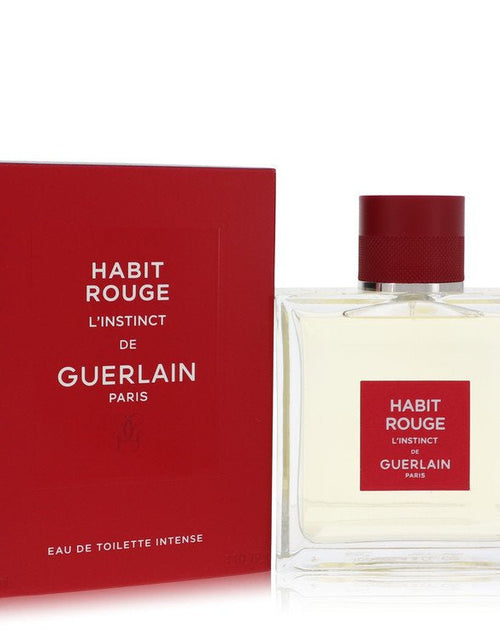 Load image into Gallery viewer, Habit Rouge L'instinct by Guerlain Eau De Toilette Intense Spray
