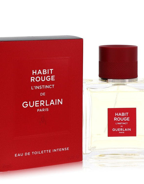 Load image into Gallery viewer, Habit Rouge L'instinct by Guerlain Eau De Toilette Intense Spray
