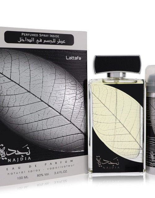 Load image into Gallery viewer, Najdia by Lattafa Eau De Parfum Spray Plus 1.7 oz Deodorant
