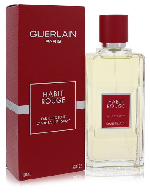 Load image into Gallery viewer, Habit Rouge by Guerlain Cologne / Eau De Toilette Spray
