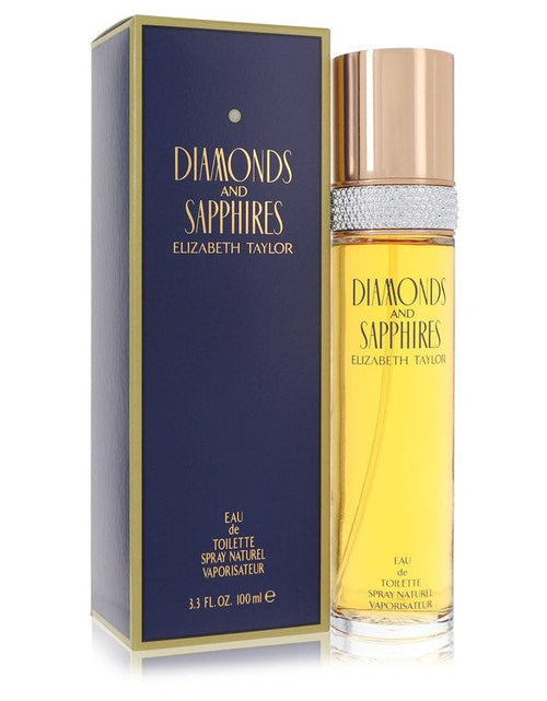 Load image into Gallery viewer, Diamonds &amp; Sapphires by Elizabeth Taylor Eau De Toilette Spray

