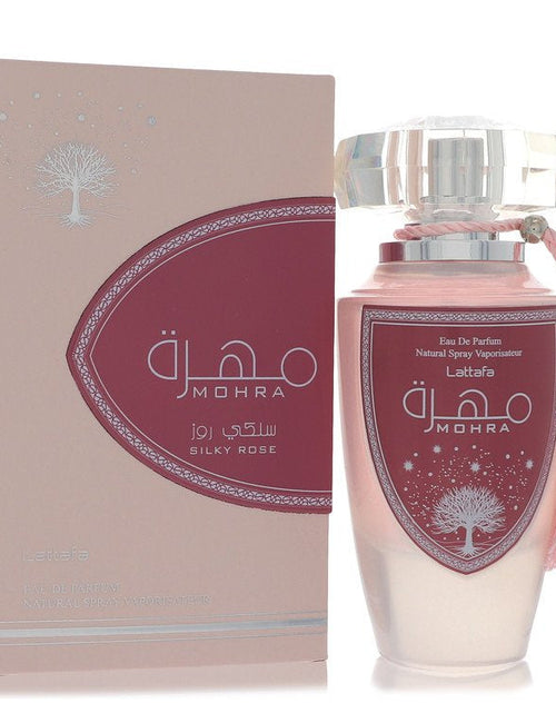 Load image into Gallery viewer, Lattafa Mohra Silky Rose by Lattafa Eau De Parfum Spray
