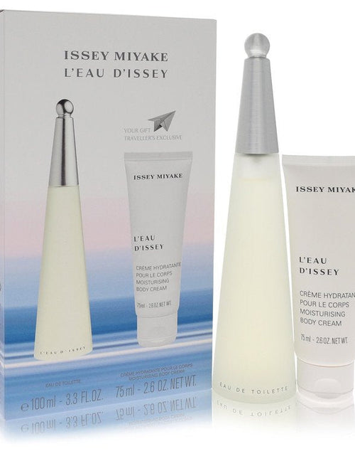 Load image into Gallery viewer, L'eau D'issey (issey Miyake) by Issey Miyake Gift Set - 3.3 oz Eau DeToilette Spray + 2.6 oz Body Cream
