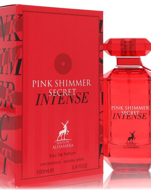 Load image into Gallery viewer, Maison Alhambra Pink Shimmer Secret Intense by Maison Alhambra Eau De Parfum Spray
