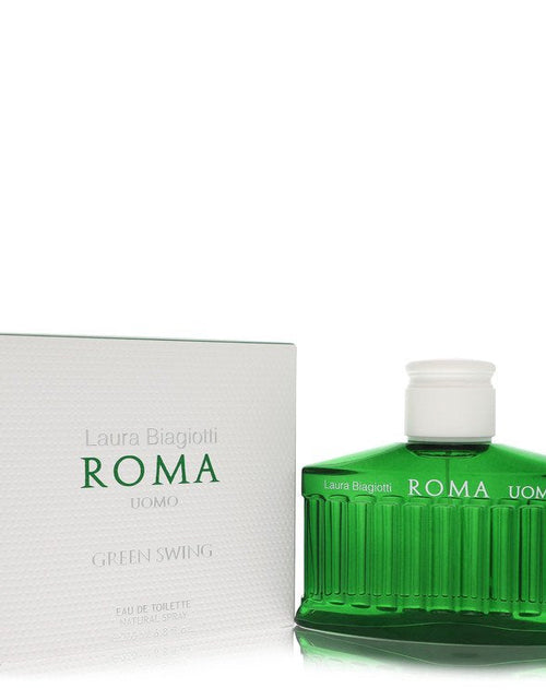 Load image into Gallery viewer, Roma Uomo Green Swing by Laura Biagiotti Eau De Toilette Spray
