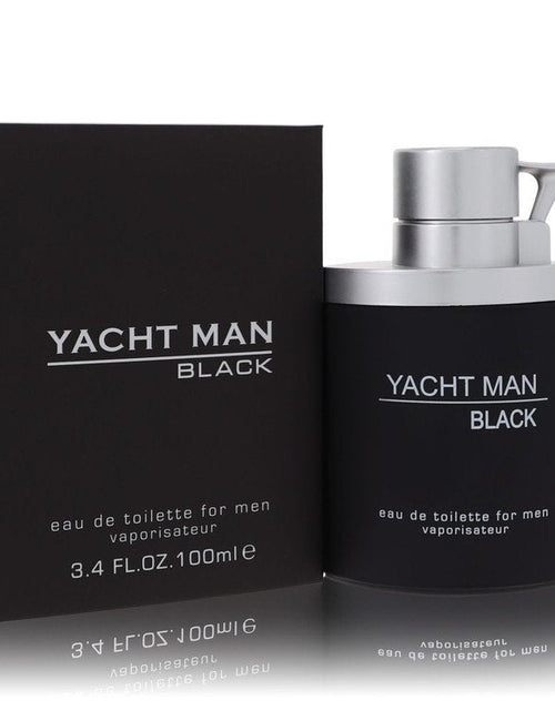 Load image into Gallery viewer, Yacht Man Black by Myrurgia Eau De Toilette Spray
