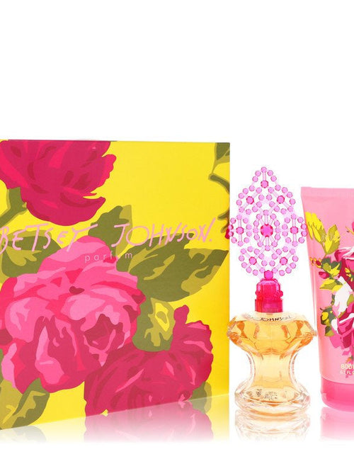 Load image into Gallery viewer, Betsey Johnson by Betsey Johnson Gift Set - 3.4 oz Eau De Parfum Spray + 6.7 oz Body Lotion
