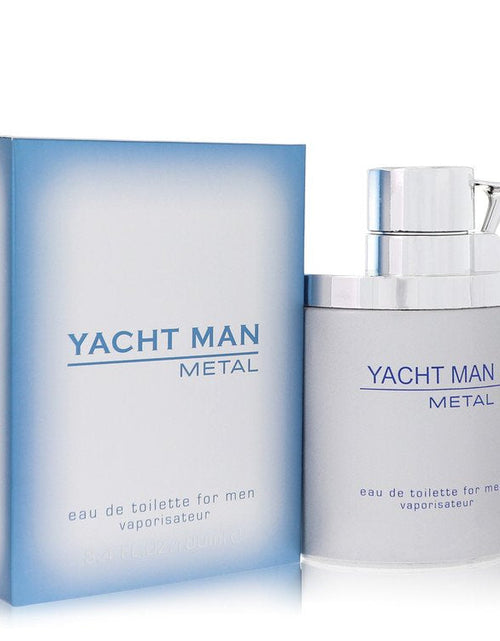 Load image into Gallery viewer, Yacht Man Metal by Myrurgia Eau De Toilette Spray
