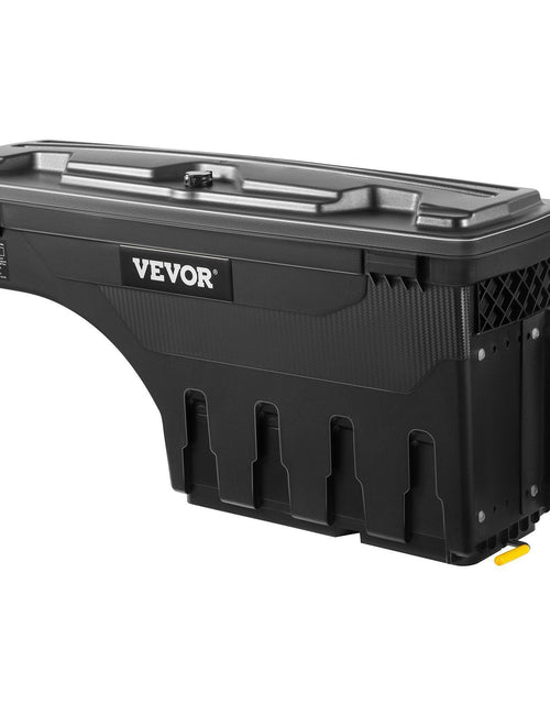 Load image into Gallery viewer, Truck Bed Storage Box, Lockable Swing Case with Password Padlock, 6.6 Gal/25 L ABS Wheel Well Tool Box, Waterproof and Durable, Compatible with Ford F-150 2015-2021, Passenger Side
