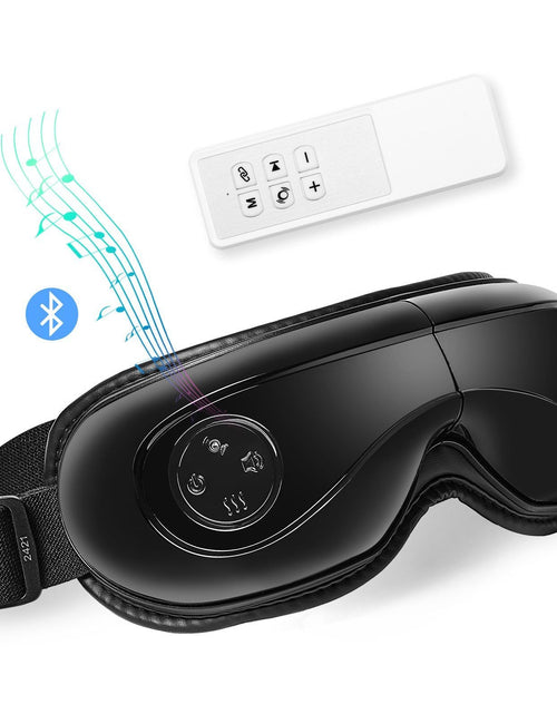 Load image into Gallery viewer, Eye Massager with Heat &amp; Remote Eye Care Device 5 Modes Bluetooth Music
