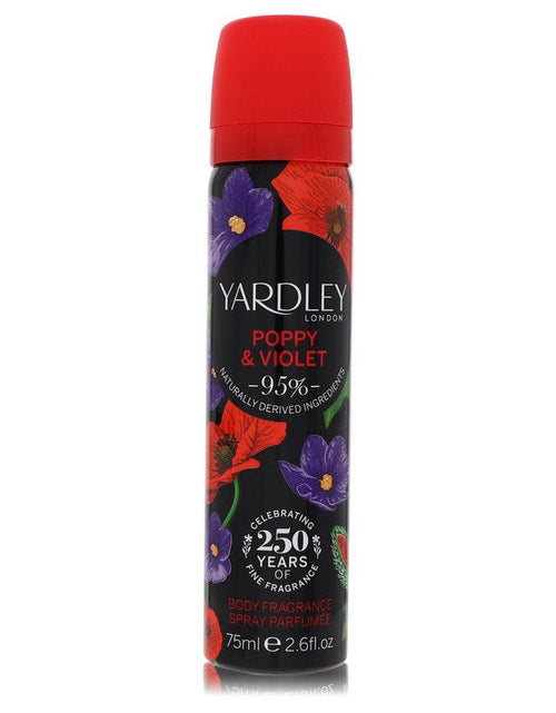 Load image into Gallery viewer, Yardley Poppy &amp; Violet by Yardley London Body Fragrance Spray
