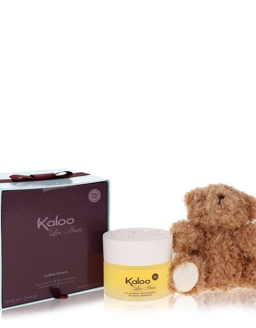 Load image into Gallery viewer, Kaloo Les Amis by Kaloo Eau De Senteur Spray / Room Fragrance Spray (Alcohol Free) + Free Fluffy Bear
