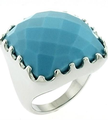 LOA609 - Matte Gold Brass Ring with No Stone