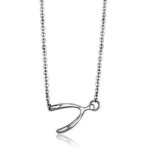 Load image into Gallery viewer, TK2529 - High polished (no plating) Stainless Steel Chain Pendant with No Stone
