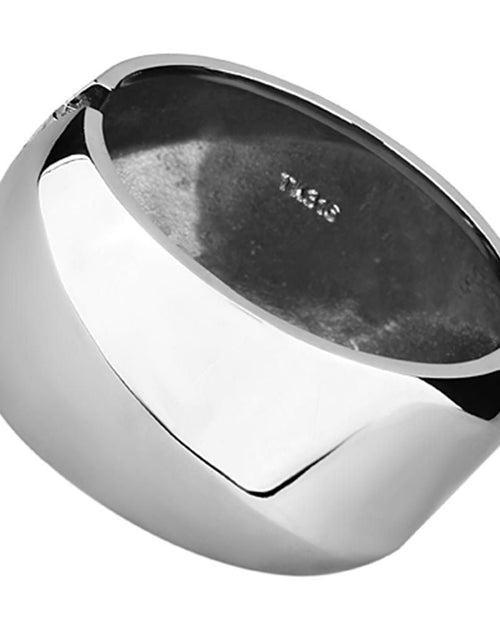 Load image into Gallery viewer, TK1153 - High polished (no plating) Stainless Steel Bangle with No Stone
