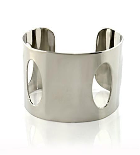 LO484 Stainless Steel Bangle with No Stone in No Stone