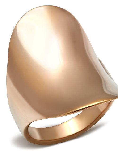 Load image into Gallery viewer, GL207 - IP Rose Gold(Ion Plating) Brass Ring with No Stone
