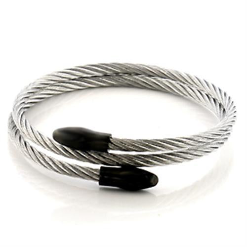 Load image into Gallery viewer, LO328 - Stainless Steel Bangle with No Stone
